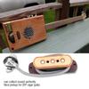 Pre Wired 3 String Pickup Input Jack Repair Parts Replacement for Cigar Box Guitar