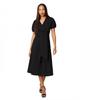 Debenhams Womens/Ladies Textured Jersey Belt Midi Dress