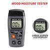 LCD Display Wall Moisture Detector Hygrometer Wood Humidity Tester  Cardboard Box