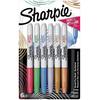 Sharpie Permanent Marker Metallic 6 Piece Set F Medium Point Permanent Pen 2029678