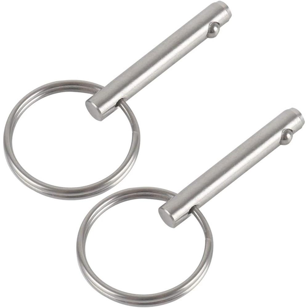 6mm Marine Grade 316 Stainless Steel Quick Release Ball Pin For Boat Bimini Top Deck Hinge Marine Hardware Boat Accessories