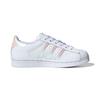 Adidas Originals Superstar C Comfortable Durable Low-Top Sneakers Kids Sneakers White Pink FW8282