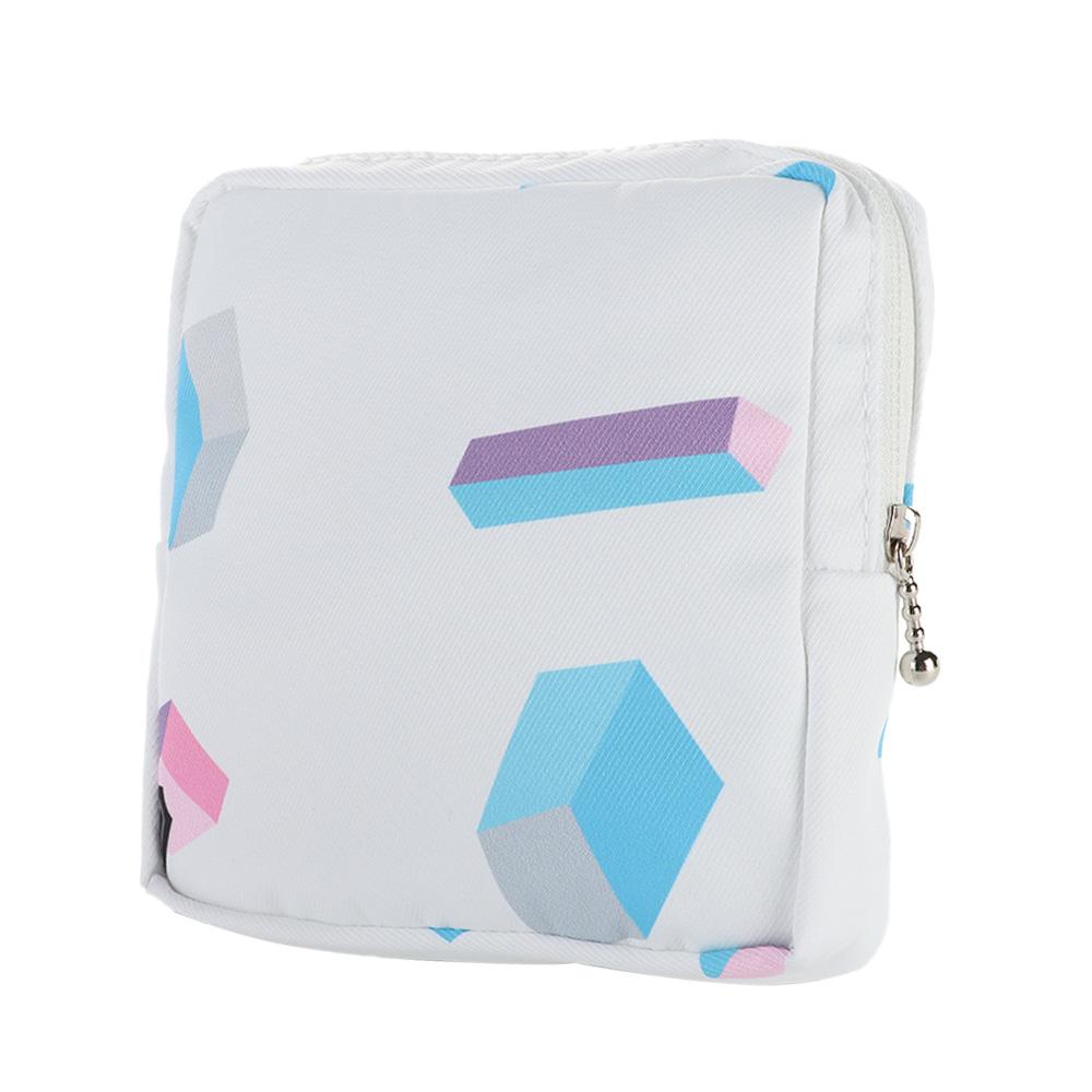 Towel Credit Card Holder Coin Purse Sanitary Napkin Storage Bag Sanitary Pad Bags Storage Pouch