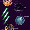 12Pcs Stylish Camp Ultrabright Camping Light Stick Lightweight Accessories Super Bright Emergency Light Stick