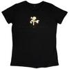 Womens/Ladies Babydoll Gold Tree Flock T-Shirt