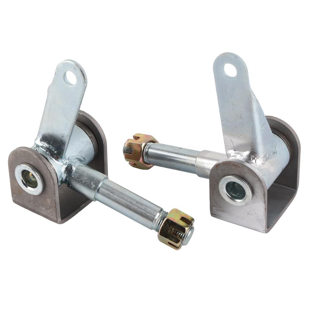 1 Pair M16 Front Steering Knuckles Right Left Steel Alloy Spindle Bracket Set Fit for 110cc 125cc 150cc 200cc 250cc Go
