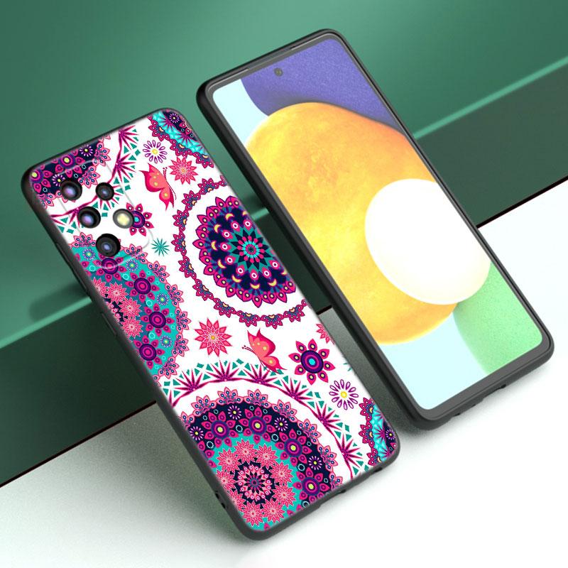 Mandala Chakra Yoga Phone Case For Samsung A04 A21 A30 A50 A52 S A13 A14 A22 A23 A32 A53 A73 5G A11 A12 A31 A33 A51 A70 A71 A72