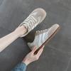 Retro Casual Sports Women's New Leather Flat Bottom Women