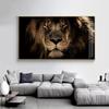 Modern Animals Canvas Paintings On The Wall Posters And Prints Black and White Lions Wall Art Canvas Pictures Room Home Decor