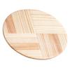 Yamashita Kogei Natural Coaster, 8.5cm, Thinned Cedar, Round, 36357