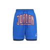 Mesh Basketball Sports Shorts Men Bottoms Blue DA7207-480