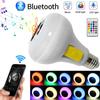 LED Bluetooth Lamp Smart Bulb E27 12W Bluetooth Speaker Music Bulb Smart Lamp APP Control Dimmable Light Bulb RGB Decor Light
