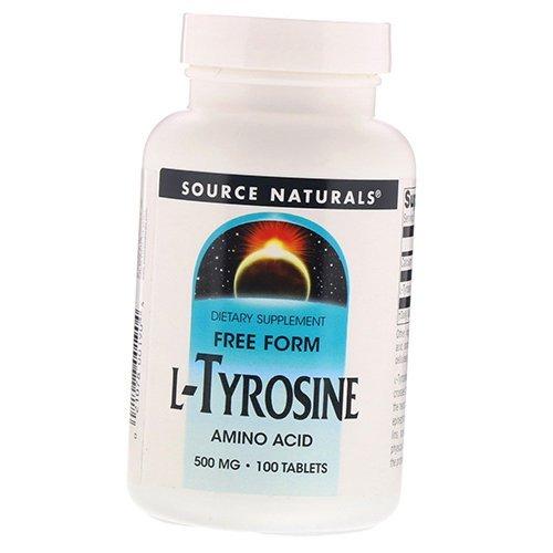 Tyrosine, L-Tyrosine 500, Source Naturals 100 Tabs (27355026)