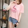 T-shirt Women's Short-sleeved New Summer Clothing Student Korean Loose Bf Harajuku Style Printed Top