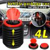 4L Foldable Car Trash Can With Lid Rubbish Container Storage Bucket Organizer Outdoor Telescopic