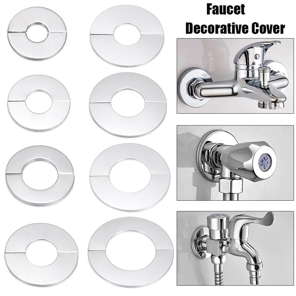 Flange Stainless Steel Faucet Decor Pipe Wall Covers Faucet Accessories Faucet Decorative Cover