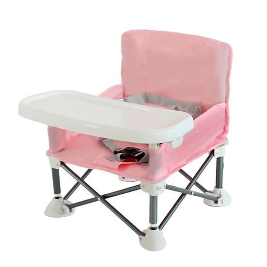 Baby Outdoor Beach Chair with Non-Slip Pads High Stability Strong Load-bearing Portable Compact Folding Chair Kids Infant Dinner Table