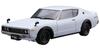 Aoshima Bunka Kyozai The Model Car Series Nissan KPGC110 Skyline HT2000 1973 Plastic Model 1/24 GT-R No.15