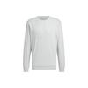 Sportswear Lounge Crewneck Sweatshirt with Monochrome Letter Logo Men Tops Silver-Grey IK2795