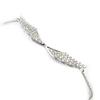 [N1817] - Silver Bracelet 'Les Ailes d'Ange' White