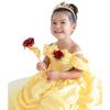 Beauty and the Beast Belle Princess Dress for Cute Disney Rapunzel Halloween Birthday Grandchild [coto Select] (130) Girls, Dress, Princess, Costume,