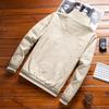 Spring Autumn Men Cotton Jacket Stand Collar Solid Male Fashion Casual Windbreaker Bomber Jacket Coat Outwear