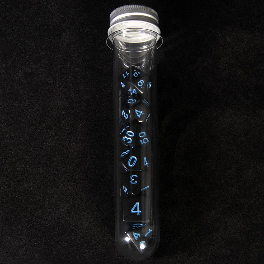 Polyhedral Dice Set 7Pcs Role Playing Game Dice with Tube for Table Board Game RPG D&D