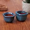 Mini Plant Pots Flower Pot With Holes Garden Chinese Style Bonsai Flowerpot Purple Sand Craft Plant Pot Planter Home Decoration