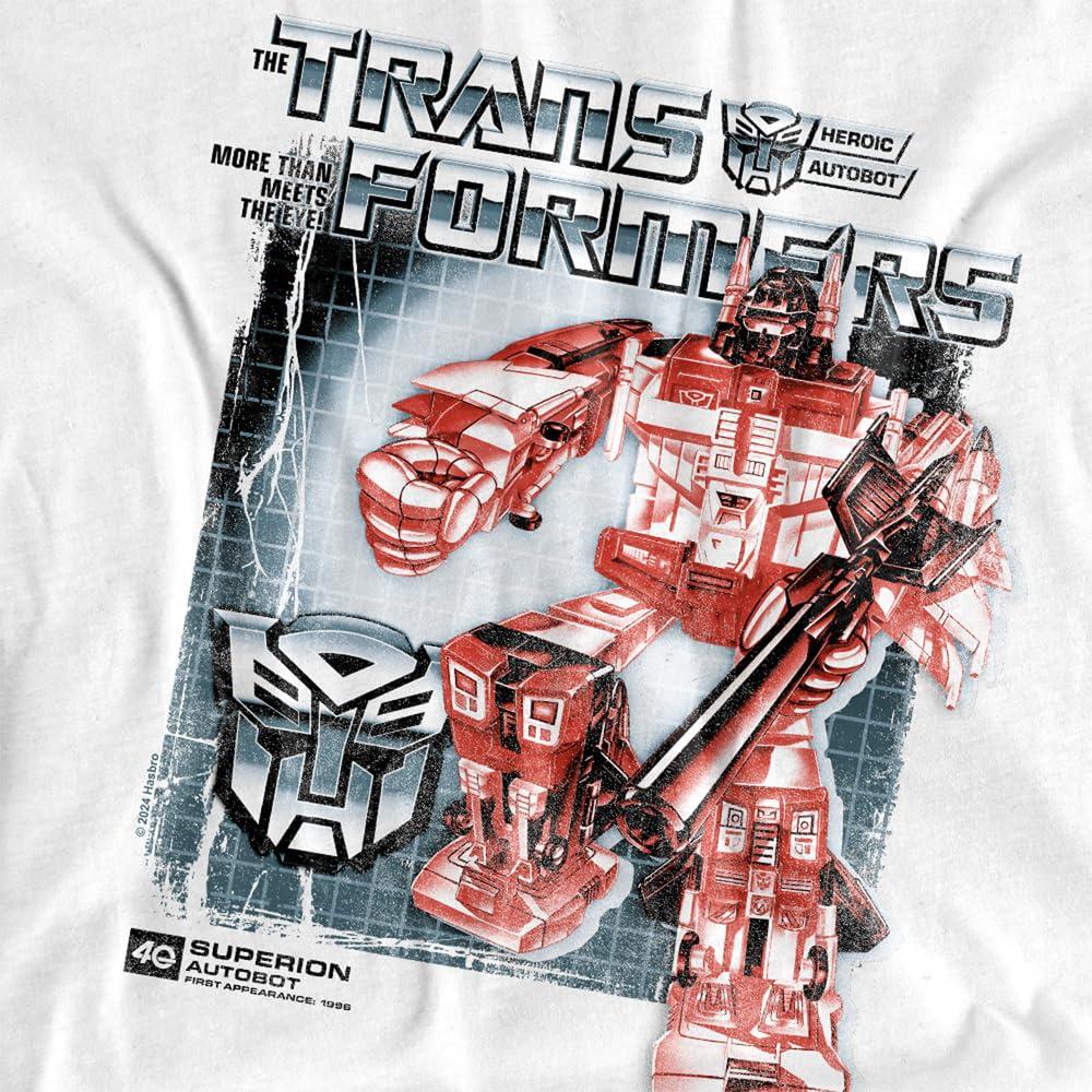 Transformers Мужская футболка Superion Box 40th