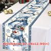 New Year Xmas Table Flag Cover Santa Claus Christmas Tablecloth  Christmas Party