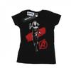 Marvel Womens/Ladies Avengers Endgame Mono Captain Marvel Cotton T-Shirt