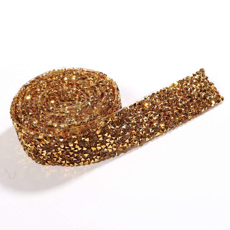 Handmade Diamond Chain Mesh Belt for Wedding or Bridesmaid Dresses