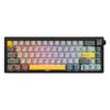 MechLands AJAZZ AK650 Gasket Mechanical Keyboard 3 Modes Wireless Gaming Keyboard with Inch TFT Screen and Knob 5000mAh Hot Swap Keyboard with Flex