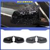 Gloss Black Wing Rearview Mirror Cover For BMW 5 Series Fit For BMW 5 Series F10 F11 F18 Pre-LCI 2010-2013