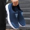 2025 Men Casual Shoes Breathable Slip On Male Casual Sneakers Anti-slip Men's Flats Outdoor Walking Shoes Size 39-46