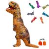 REKUCCI Tyrannosaurus Rex Dinosaur Inflatable Dinosaur Costume for and Perfect for Cultural and Events Size Costume, Halloween, Adults, Kids,