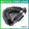 New Bicycle Lock Steel Cable Chain Security Password 4 Digit Lock Anti-Theft Combination Number Code Safety Mountains Bike Motorcycle Accessories