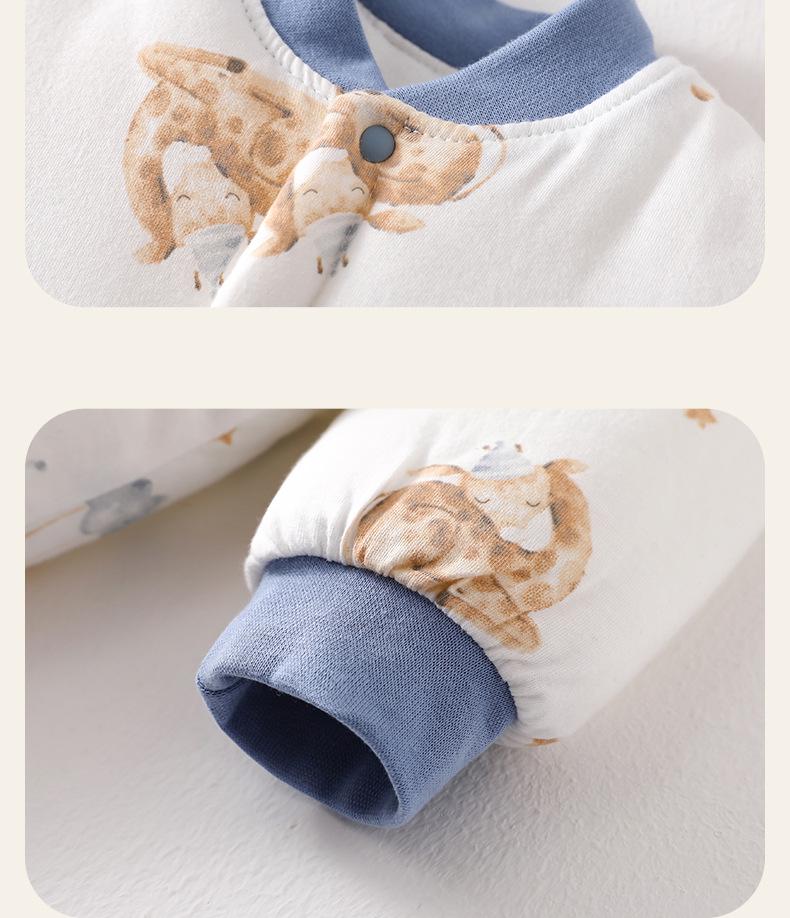 Warm Cotton Newborn Onesie Romper for Boys & Girls - Autumn/Winter