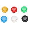 12 Arcade Joystick Game Console Buttons with Durable 30mm Replacement Buttons and Snap-in Mounting for MadCatz Joysticks