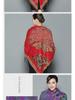 Lijiang Ethnic Style Double-Sided Phoenix Jacquard Cashmere Shawl and Scarf for Women