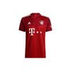 Adidas Bayern Munich Home Fan Edition Sports Short-Sleeve Soccer Jersey Men Sports Jersey Red GM5313