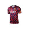 FC Barcelona 20-21 Season Home Grid Short Sleeve Soccer Jersey Men Tops Multi CD5812-658
