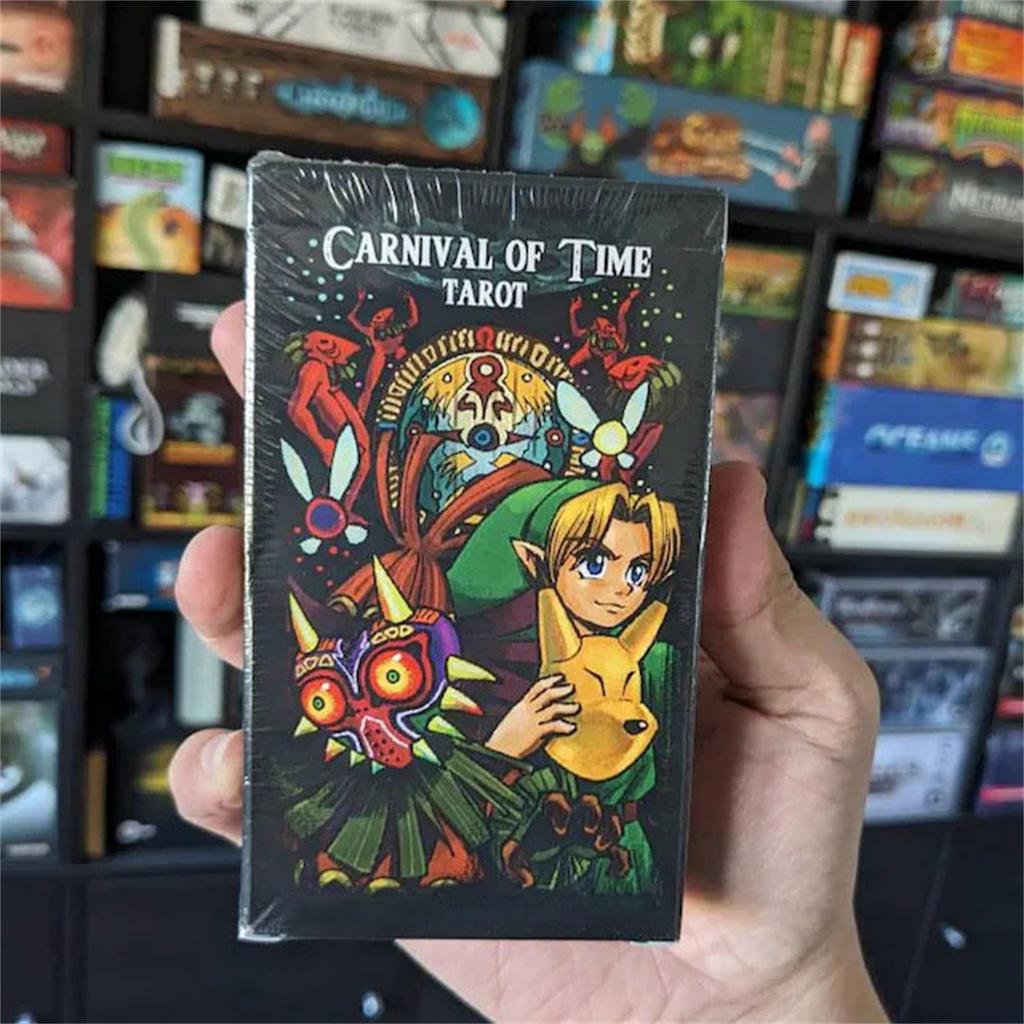 Carnival Of Time The : Majora's Mask. Classic Cards With Meanings On Them, Pocket Edition Cards For Beginners Divination