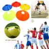 10Pcs Agility Soccer Cones Multifunction Soccer Practice Cones with Circular Holes Agility Cones Marker for Sports and Games