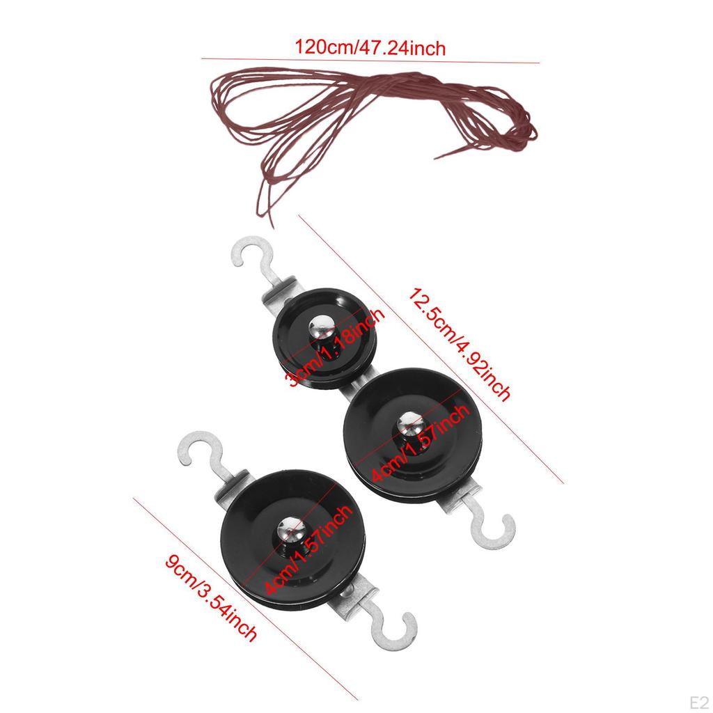 Pulley Block Set Learning Physics Experiments Educational Toys Teaching Equipment for Students