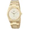 Tissot PRX Men's Watch with Champagne Dial and Bracelet, Officially Imported, Model T1374103302100