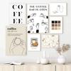 Vintage Minimalist Coffee Definition Coffee Cup Abstract Line Nordic Poster Canvas Painting Wall Art Pictures Home Kitchen Decor