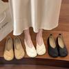 Autumn Flat-soled Soft-soled Pregnant Women Do Not Feel Tired One-step Slip-on Non-slip Comfortable Casual Shoes