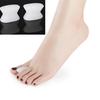 1 Pair Silicone Gel Toe Separator Spacer Straightener