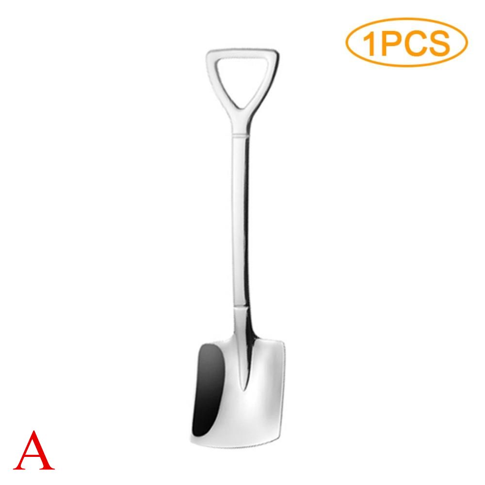 Watermelon Spoon Pure Titanium Tableware Stainless Steel Retro Shovel Dessert Spoon Coffee Spoon